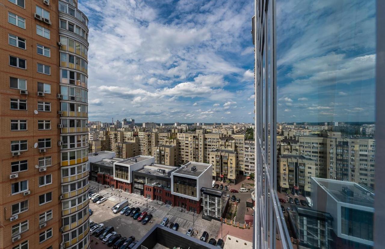 Fashionable Apartments. Smartplaza Metro Minskaya. Obolon Kiev Buitenkant foto